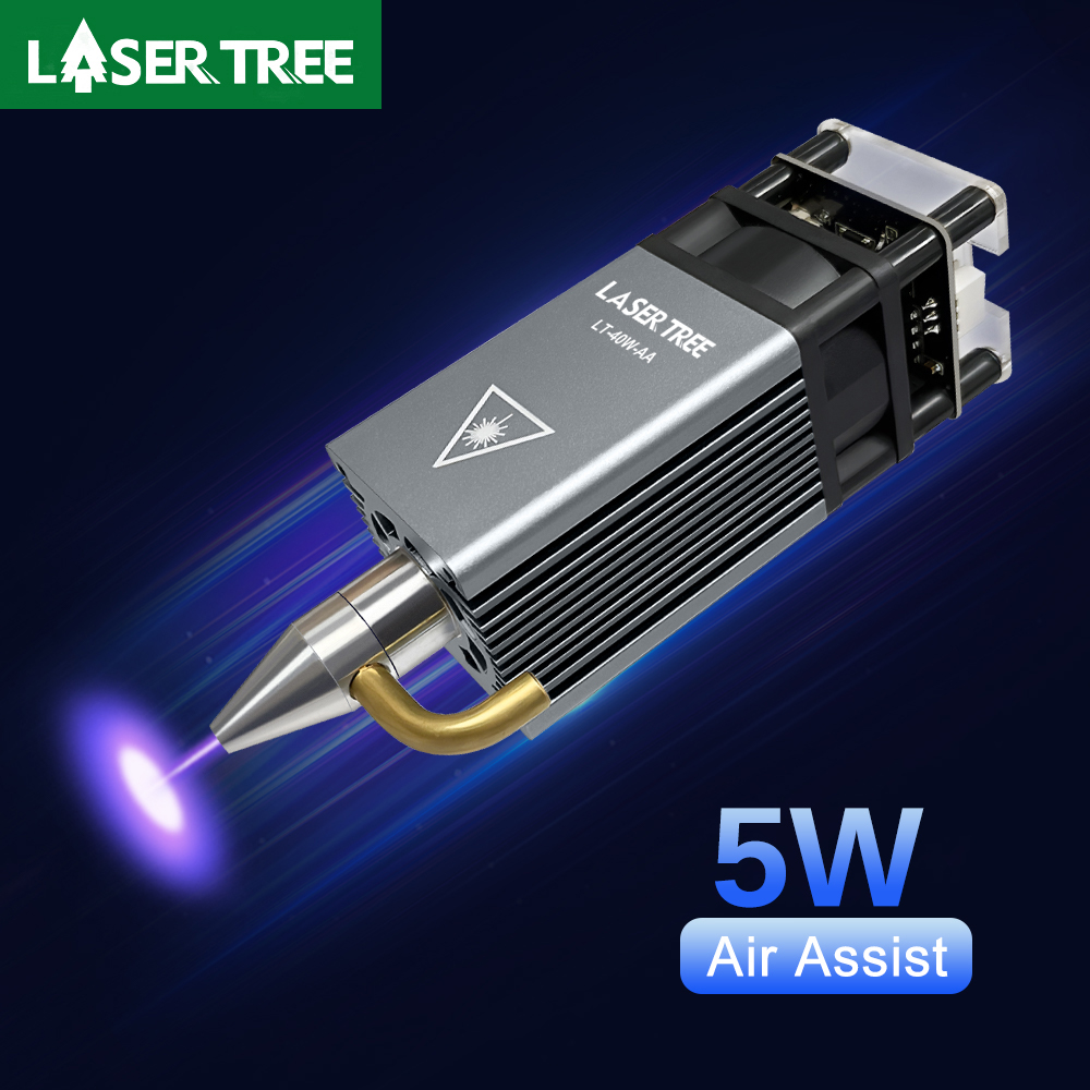 Industrial Laser Engraver - LASER pohon 5W Air membantu nozel