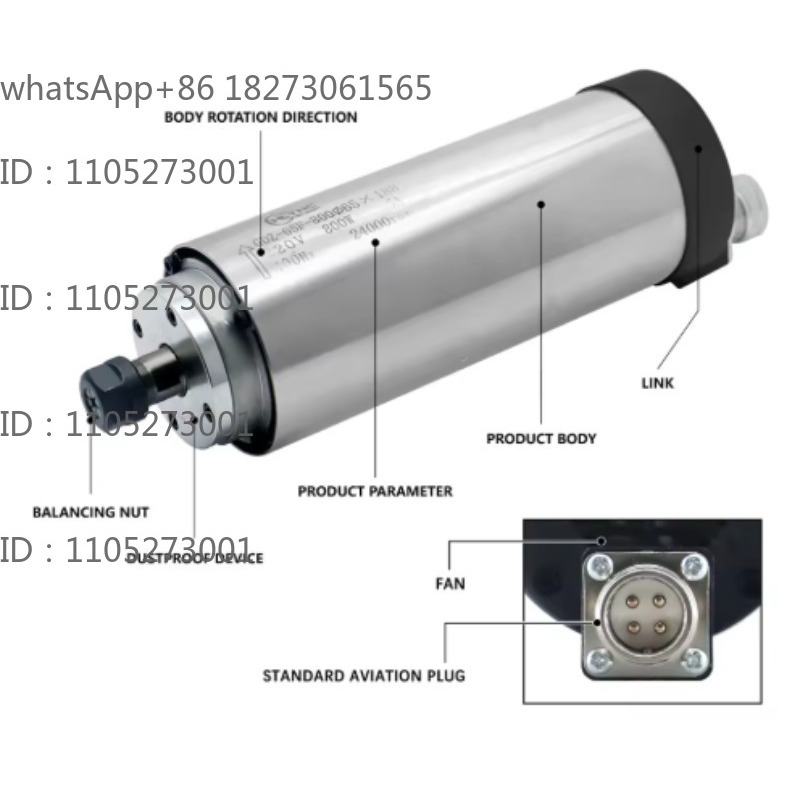 Motor Spindel Berpendingin Air - Cnc Spindle Motor ulasan dan harga